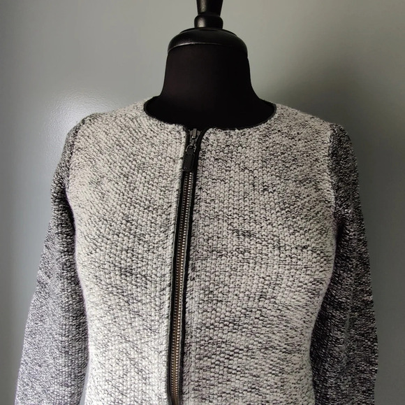 Talbots Color block Zip Up Cardigan - Picture 2 of 6